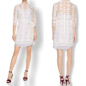 Sandro 2-piece Isabelle crochet dress sz S